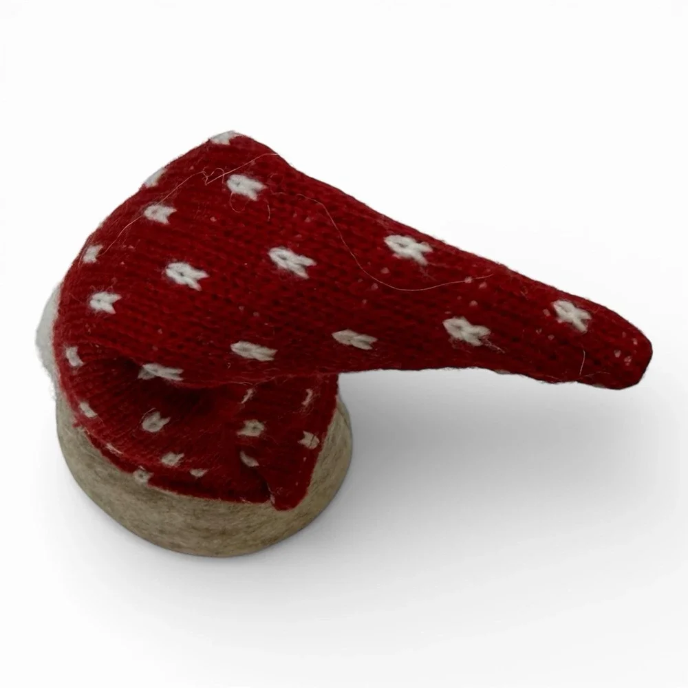 Red & White Polka Dot Gnome Christmas Holiday Decor Kids‎ Elf Shelf